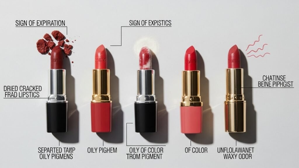 Signs Your Lipstick Has Expired