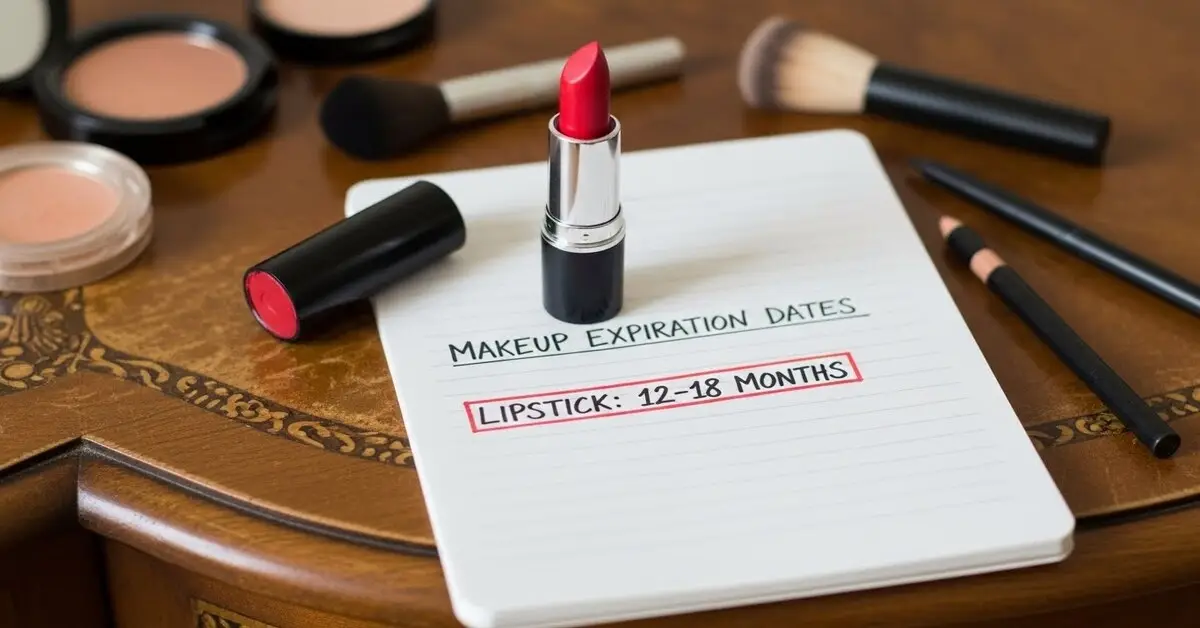 the shelf life of lipstick
