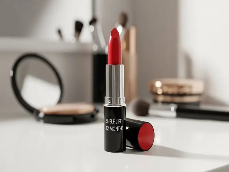 How long is the shelf life of lipstick