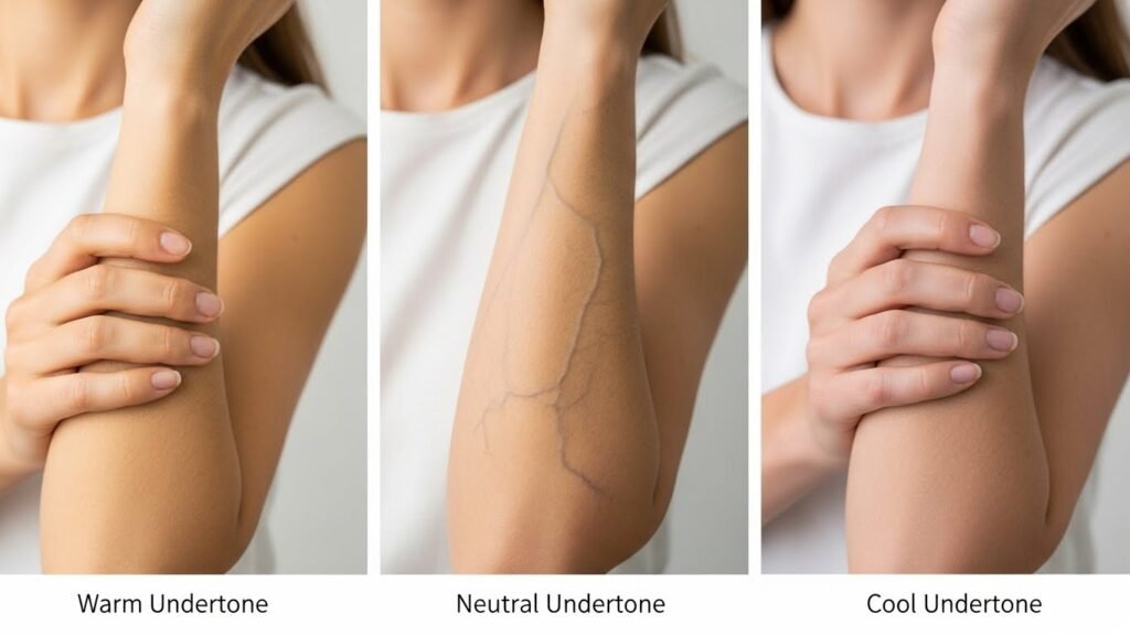 Warm vs Cool vs Neutral Undertone