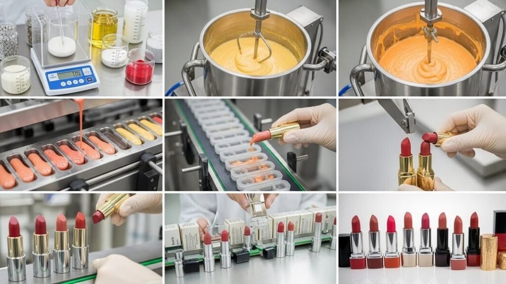 How lipstick is made
