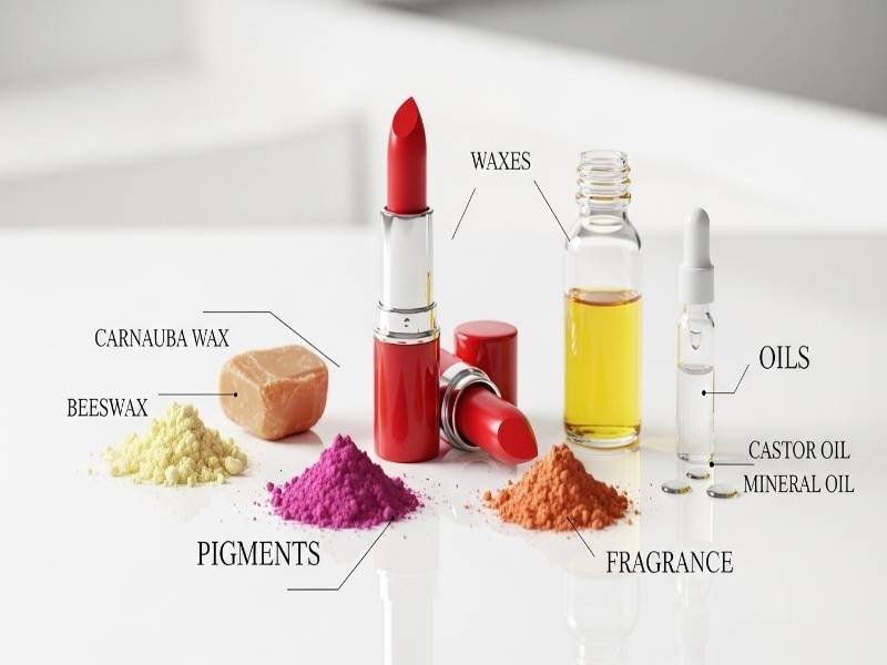What Are the Key Components of Lipstick?
