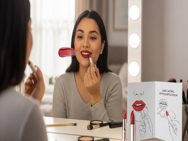 How to Wear Lipstick All Day Comfortably