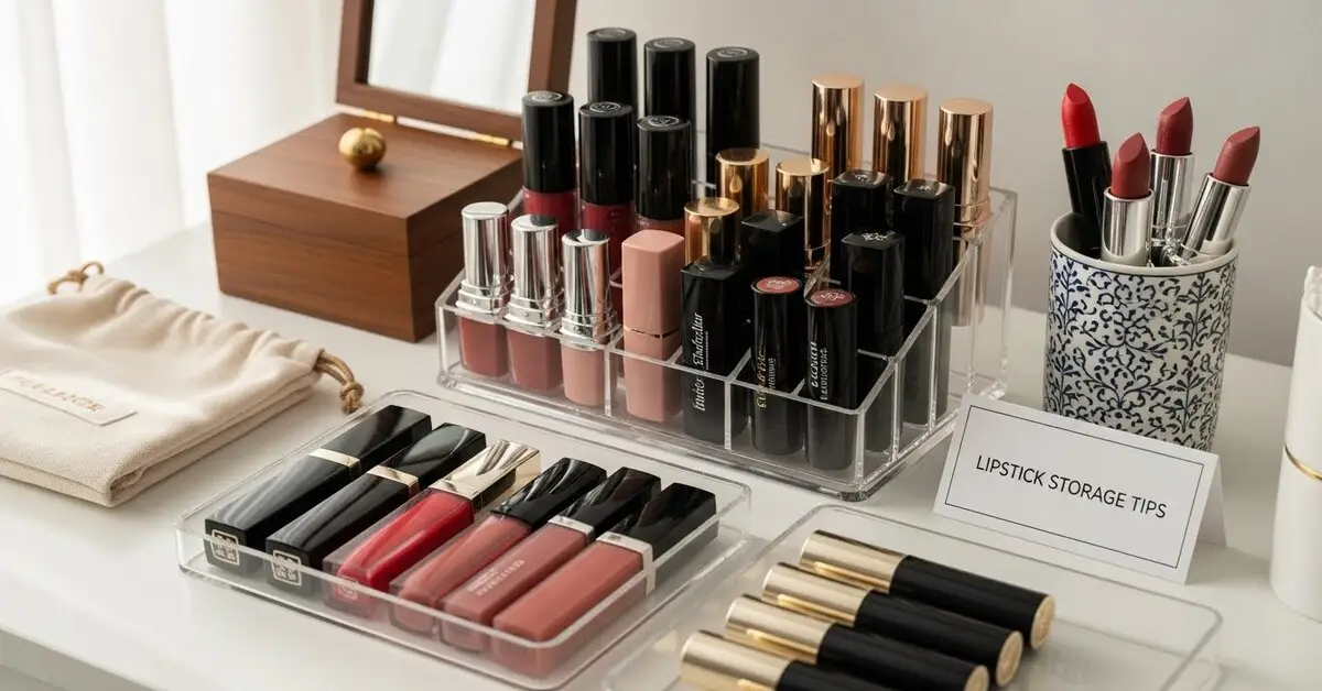 How Store Lipstick Properly