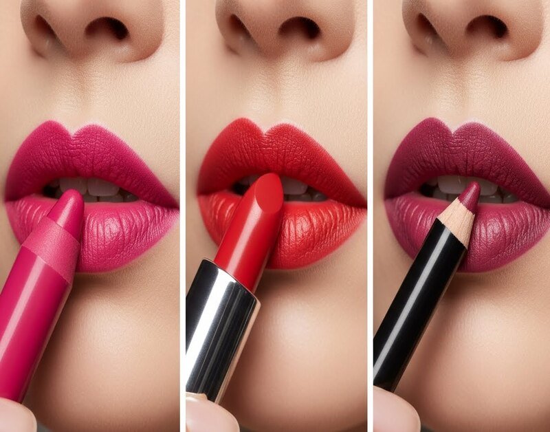 How Lip Crayon Is Different From Lipstick and Lip Liner