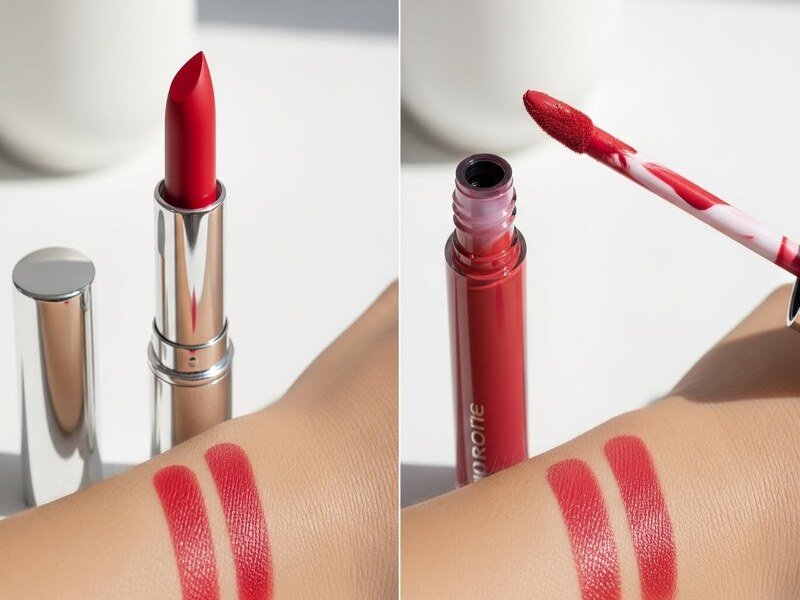 Bullet Lipstick vs Liquid Lipstick