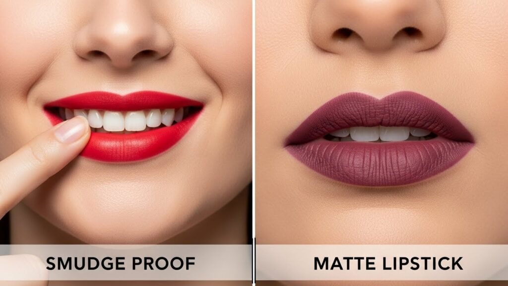 Smudge Proof vs Matte Lipstick