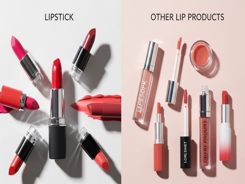 Lipstick vs Other Lip Products