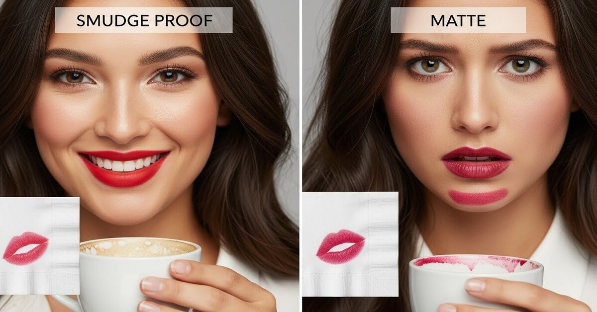 Smudge Proof vs Matte Lipstick