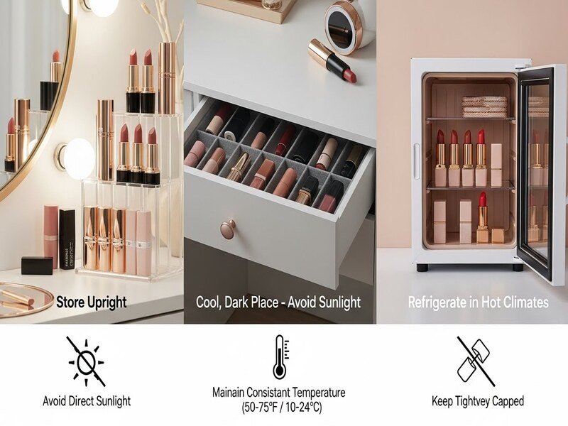 How Store Lipstick Properly