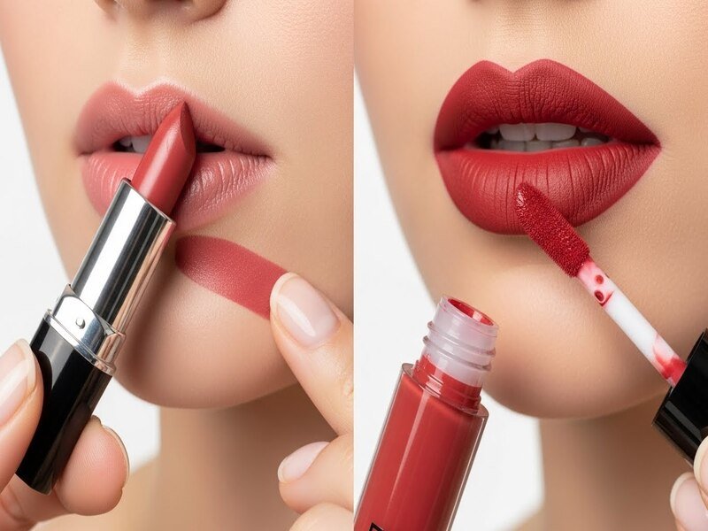 Bullet Lipstick vs Liquid Lipstick