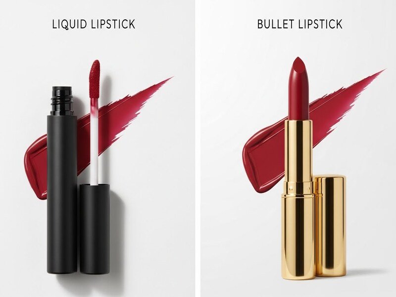 Liquid Lipstick vs Bullet Lipstick