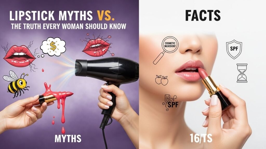 Lipstick Myths vs Facts: The Truth Every Woman Should Know