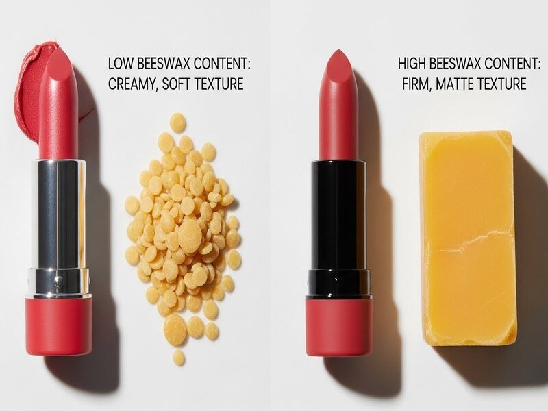 beeswax lipstick texture