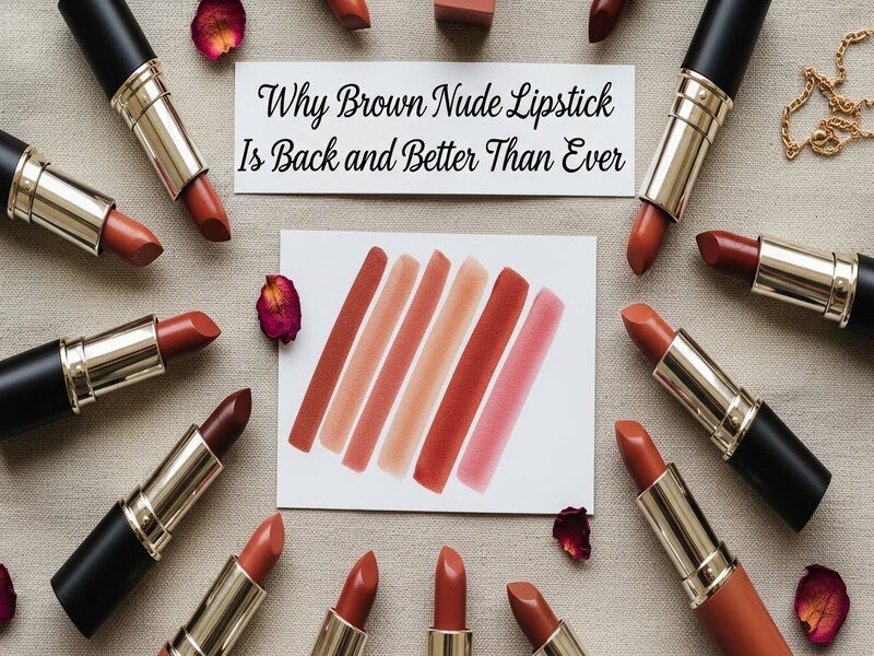 Why Brown Nude Lipstick Is Back and Better Than Ever