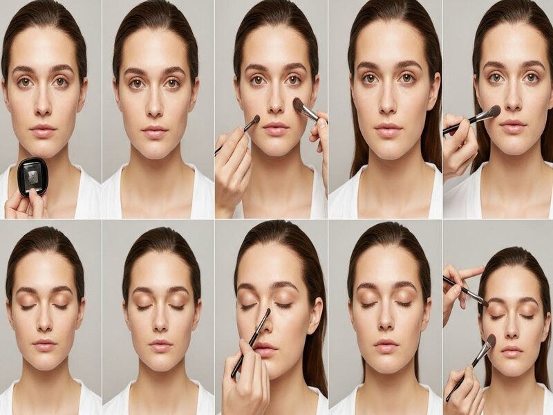 How to Apply Taupe Nude Lipstick Step by Step