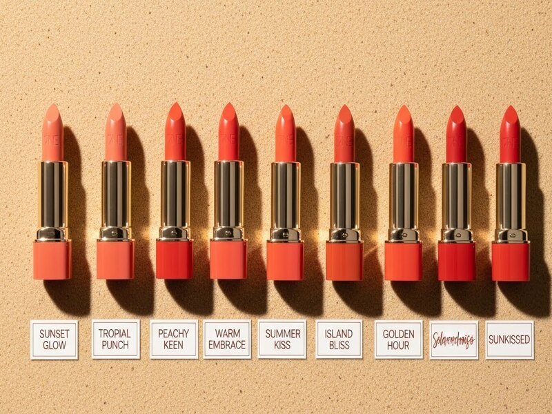 Best Coral Lipstick Shades for Warm Undertones