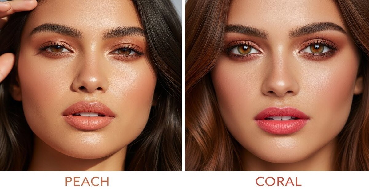 Best Peach & Coral Lipsticks for Warm Undertones