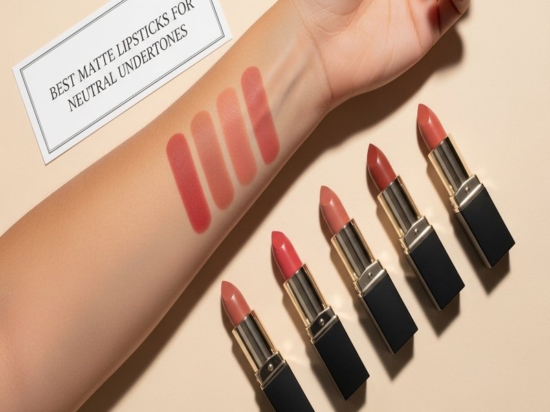 How to Test Matte Lipsticks for Neutral Undertones