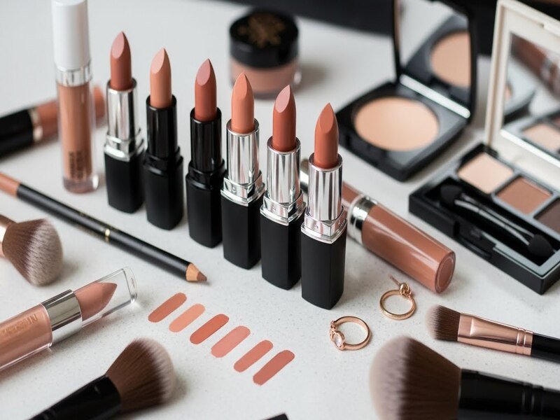 Beige Nude Lipstick Looks Its Best