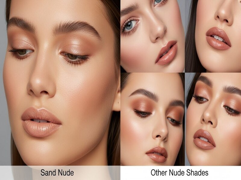 Sand Nude vs Other Nude Shades