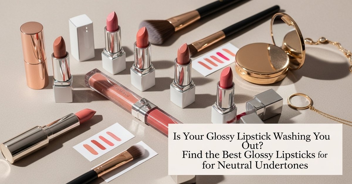 Best Glossy Lipsticks for Neutral Undertones