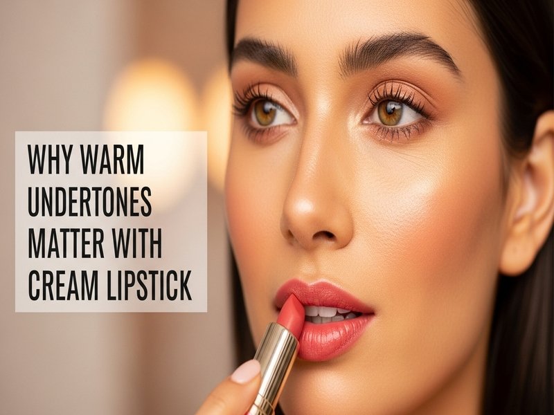 Why Warm Undertone Matters With Cream Lipstick