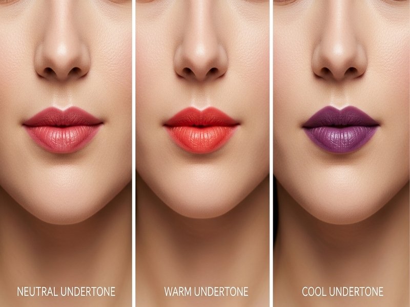 Neutral vs Warm vs Cool Undertones: Lipstick Comparison