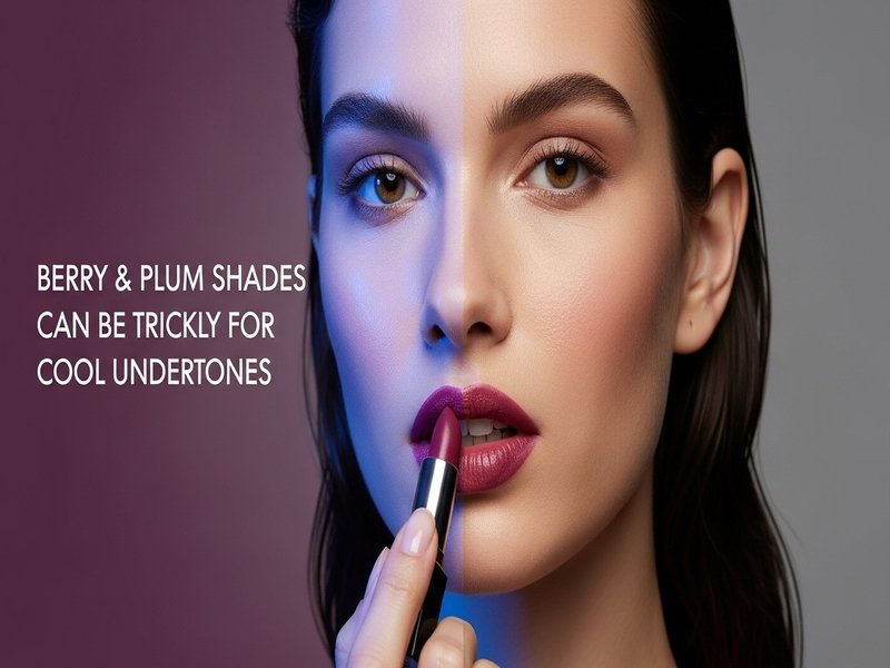 Why Berry & Plum Shades Can Be Tricky for Cool Undertones