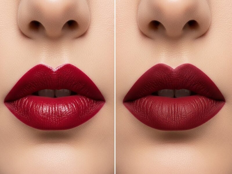 Opaque Lipstick vs True Matte Lipstick