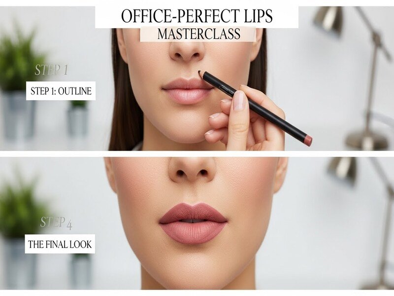 Beige vs Rosy Nude Lipstick