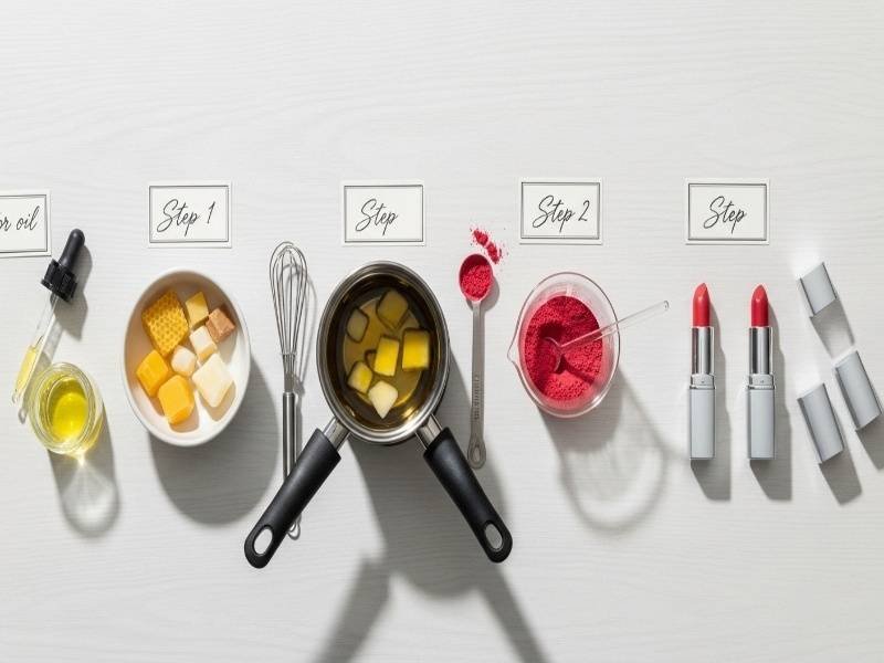 Castor Oil in Lipstick