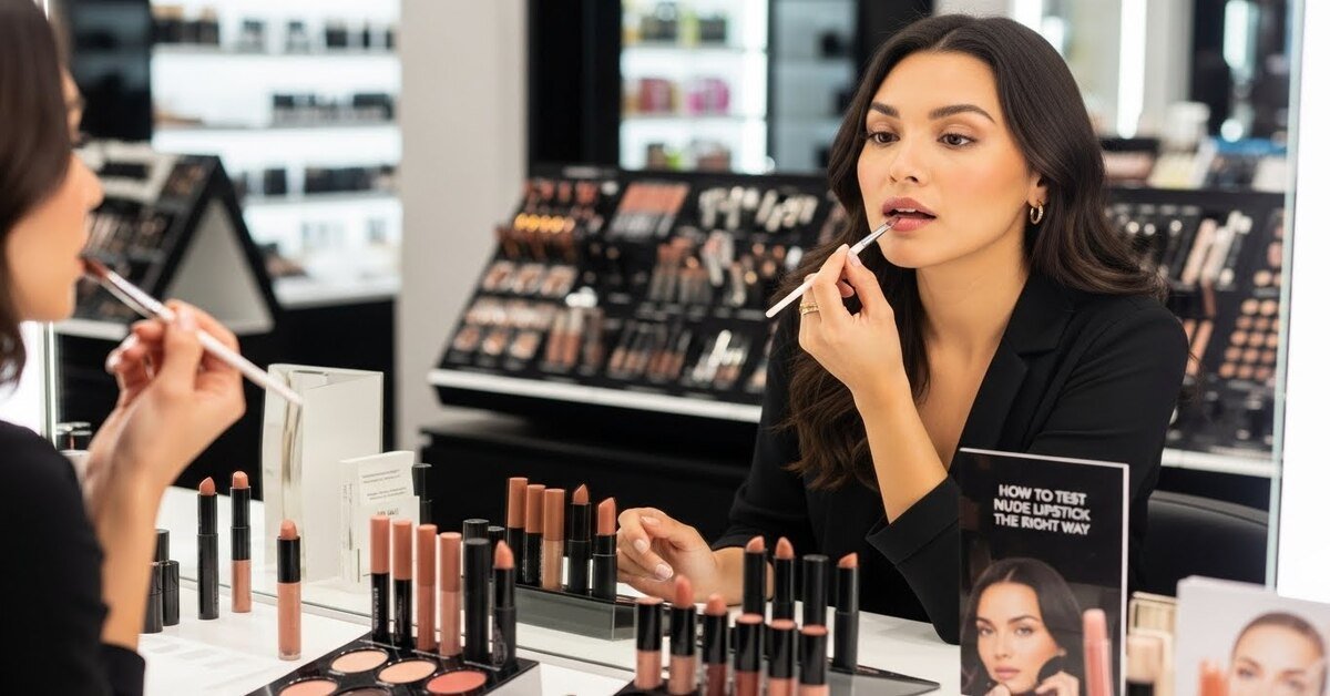 How to Test Nude Lipstick the Right Way