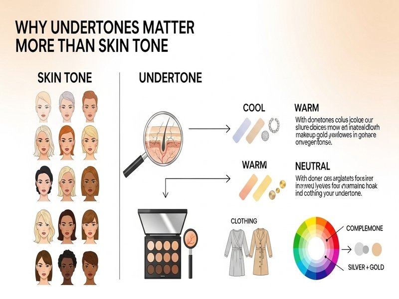 Why Undertones Matter More Than Skin Tone