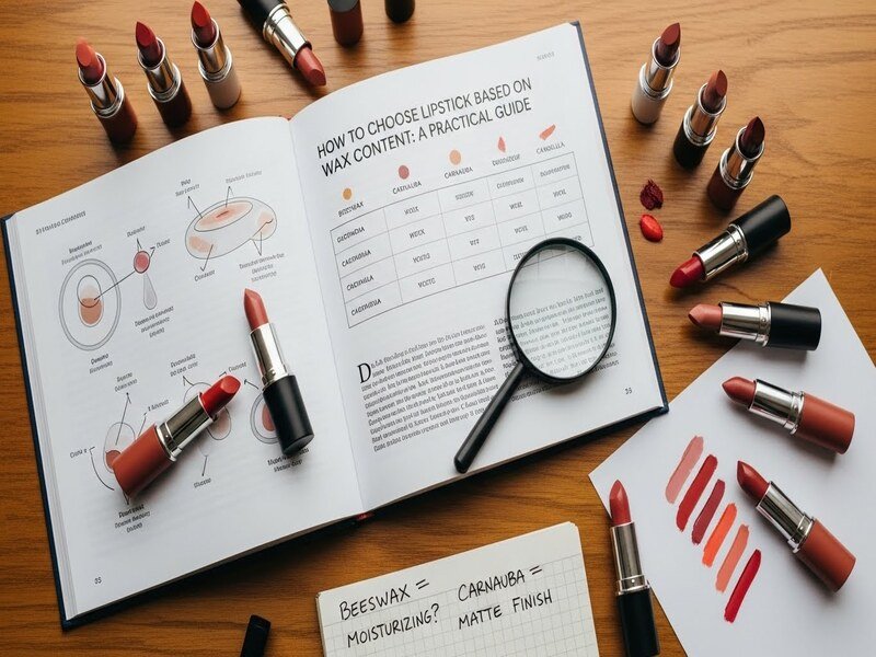 How to Choose Lipstick Based on Wax Content: A Practical Guide