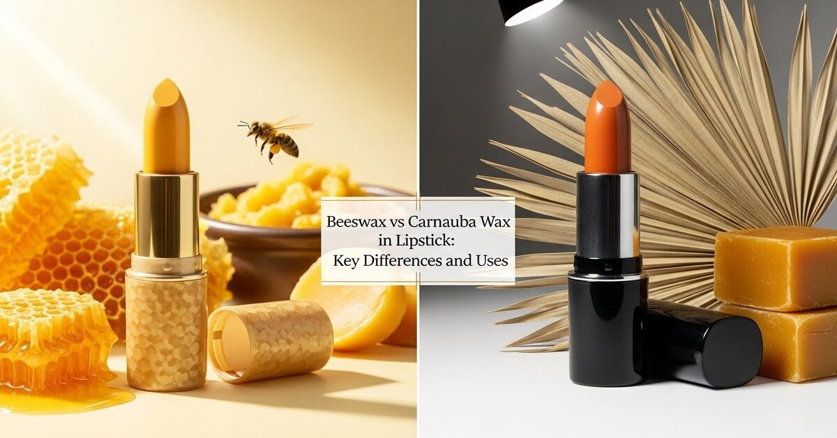 Beeswax vs Carnauba Wax in Lipstick