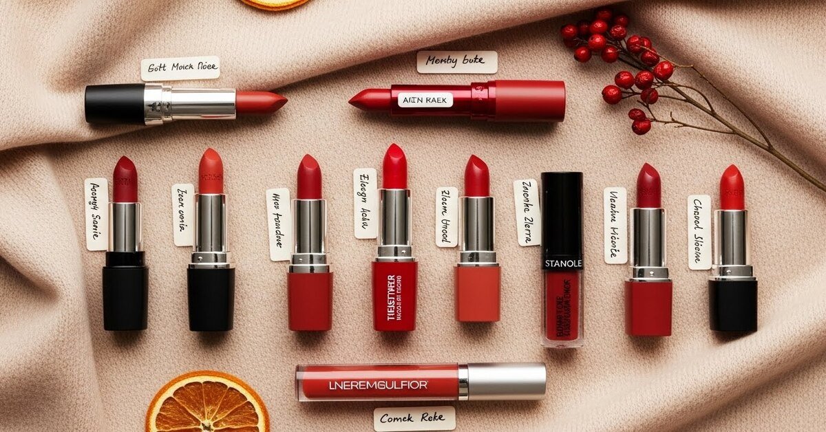 Best Red Lipsticks for Warm Undertones