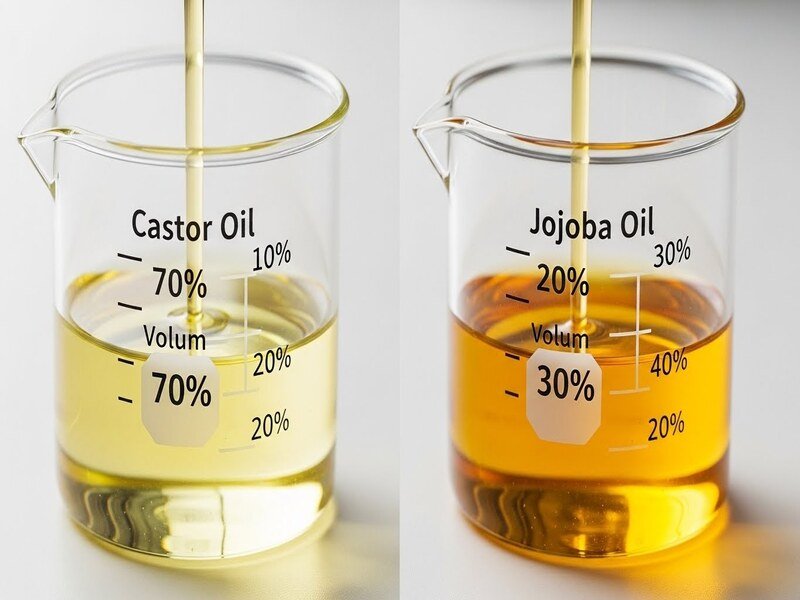 Ideal Castor Oil and Jojoba Oil Ratio in Lipstick