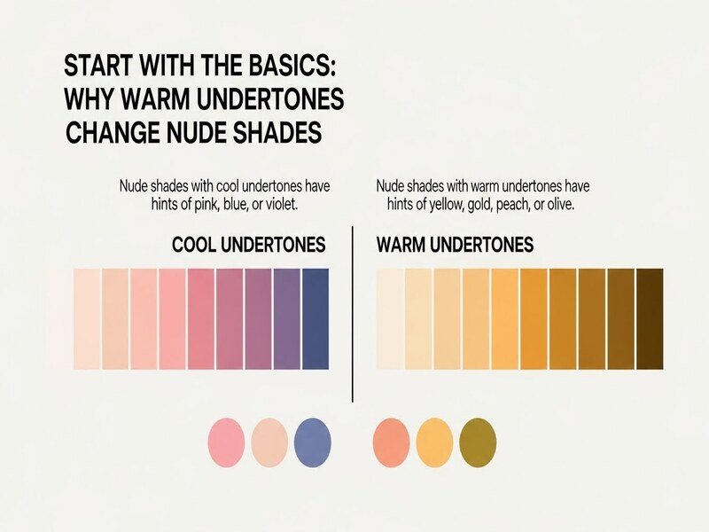 Why Warm Undertones Change Nude Shades