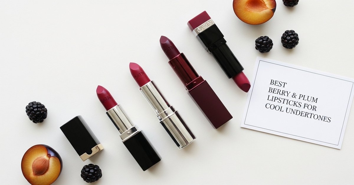 Best Berry & Plum Lipsticks for Cool Undertones