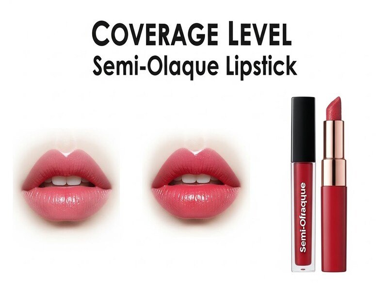 Semi-Opaque Lipstick