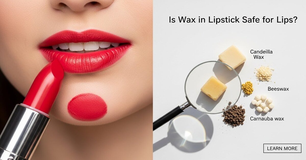 Is Wax in Lipstick Safe for Lips