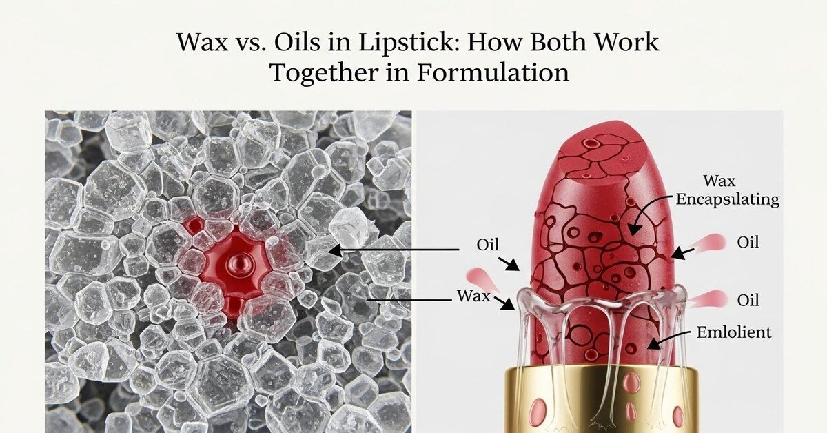 Wax vs Oils in Lipstick