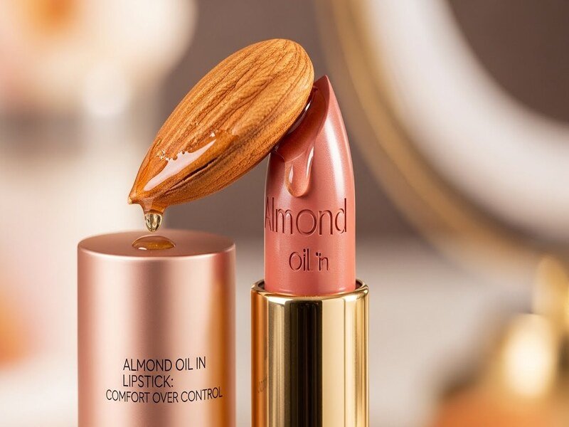 Almond Oil in Lipstick