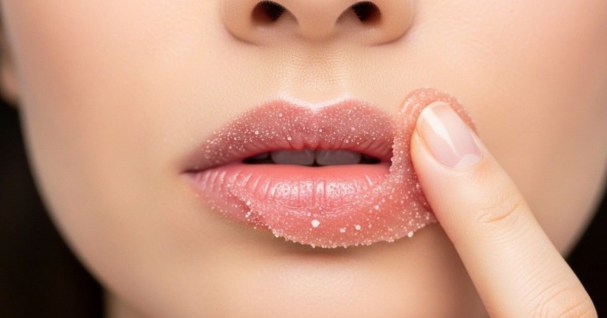 Lip Exfoliation Before Lipstick