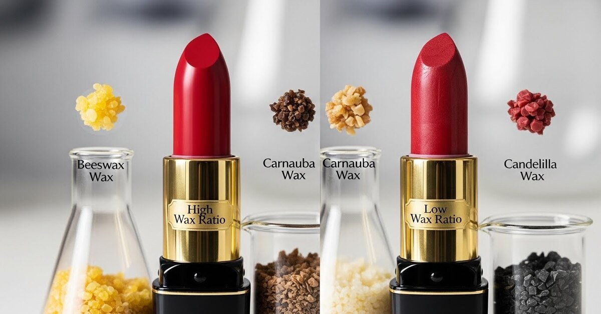 Wax Ratios in Lipstick