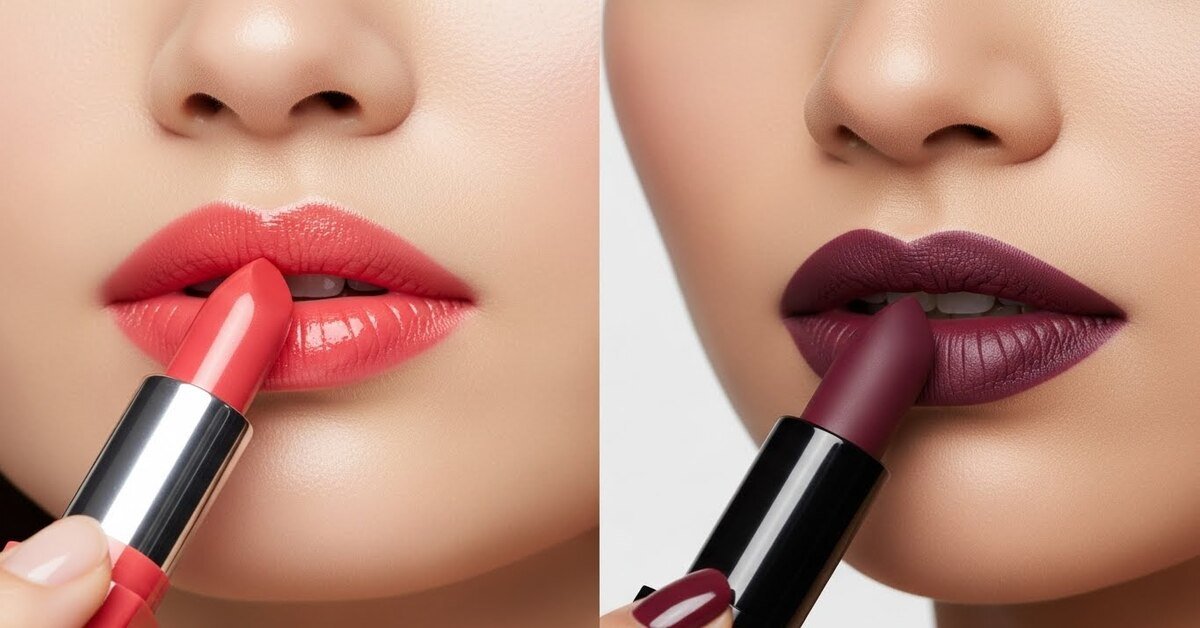 Hydrating vs Matte Lipstick