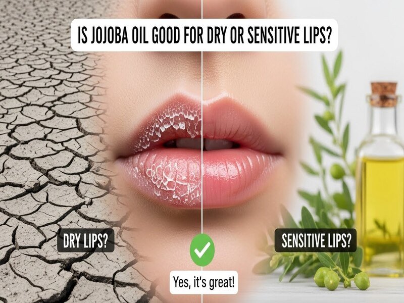 Is Jojoba Oil Good for Dry or sensitive Lips?