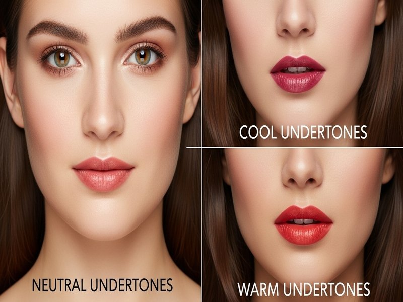 Neutral Undertones vs Cool and Warm Undertones: Lipstick Behavior