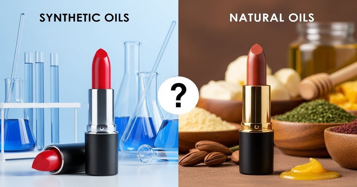 Synthetic vs Natural Oils in Lipstick